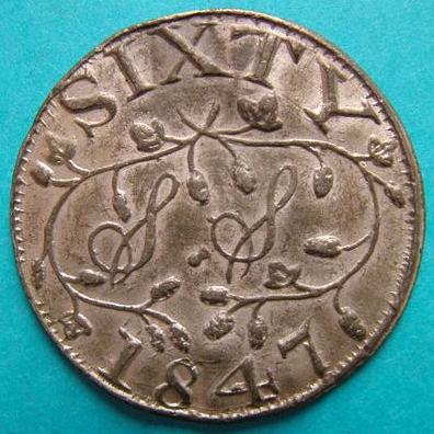 Hop Token decorative and occasionally pictorial high value pieces
